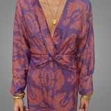 Frieda – Rochie midi cu model baroc