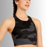 Riin | Sutien scurt cu camuflaj tibetan