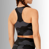 Riin | Sutien scurt cu camuflaj tibetan