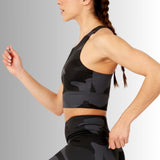 Riin | Sutien scurt cu camuflaj tibetan