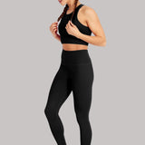 Maarja | Vissvards Elevate 7/8 leggings cu talie înaltă – Negri