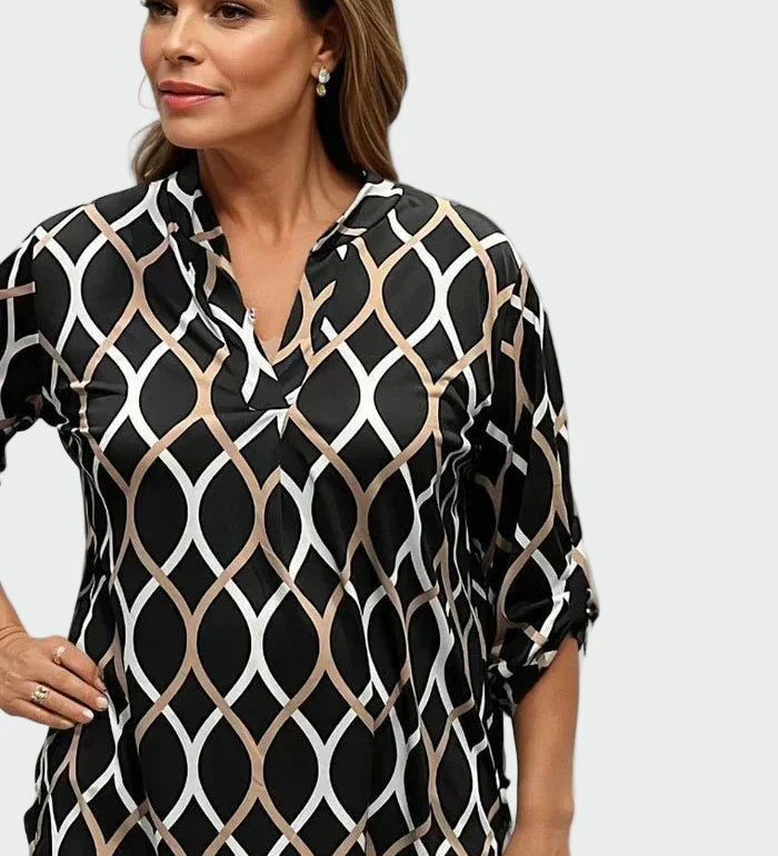 Serena | Bluză de sezon cu mâneci lungi și design elegant