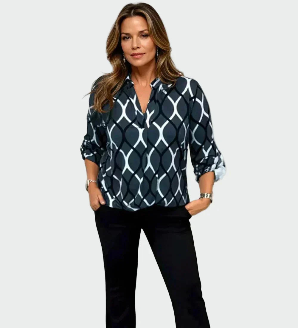 Serena | Bluză de sezon cu mâneci lungi și design elegant