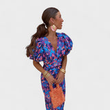 Lilija | Rochie Tropică Foc