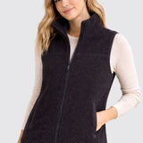 Keiti | Vestă din fleece cu fermoar