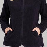 Grete | Jachetă din fleece teddy cu fermoar