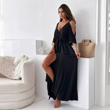 Olivia™ | Rochie Maxi Elegantă cu Fendă