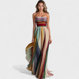 Flora | Rochie colorată de vară fără mâneci