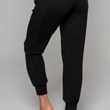 Tula | Pantaloni de yoga Melnas Harem