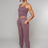 Tula | Joggeri mauve tophāka