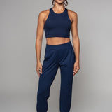 Tula | Pantaloni Harem de Yoga Albastru Marin
