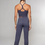Tula | Pantaloni harem din piatră calcaroasă pentru yoga